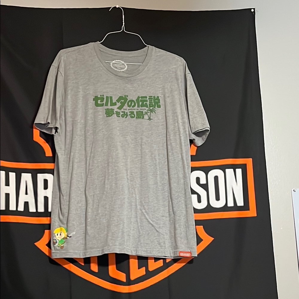 Nintendo Gray Short Sleeve Tee